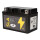 Batterie AGM SLA 12V 10Ah für Motorrad Startbatterie MS LTX12A-4