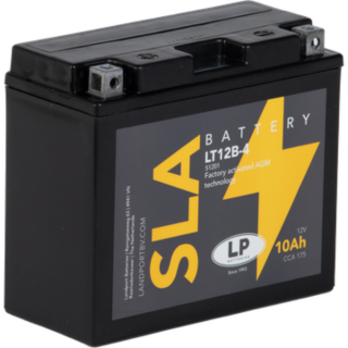 Batterie AGM SLA 12V 10Ah für Motorrad Startbatterie MS LT12B-4