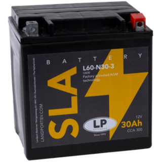 Batterie AGM SLA 12V 30Ah für Motorrad Startbatterie MS L60-N30-3