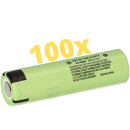 100x Panasonic Zelle NCR18650PF Flat-Top Li-ion 18650 2900mAh 3,6V