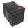 Multipower Lead-acid battery mp75-12c Pb 12v 75Ah cycle-proof, m6 internal thread