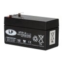 Landport LP12-1.2 T1 12V 1,2Ah AGM Bleiakku VdS 4,8 mm Faston