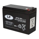 Landport LP12-10H T2 12V 10Ah AGM Bleiakku 6,3 mm Faston