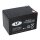 Landport Bleiakku 12V 12Ah AGM Batterie NSA LP12-12 T2