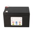 Landport LP12-12 T2 12V 12Ah AGM Bleiakku VdS 6,3 mm Faston