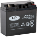 Landport Bleiakku 12V 18Ah AGM Batterie NSA LP12-18 T3 VdS
