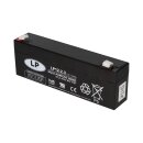 Landport LP12-2.3 T1 12V 2,3Ah AGM Bleiakku VdS 4,8 mm Faston