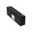 Landport LP12-2.3 T1 12V 2,3Ah AGM Bleiakku VdS 4,8 mm Faston