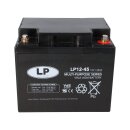 Landport Bleiakku 12V 45Ah AGM Batterie NSA LP12-45 T6 VDS