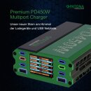 PATONA Premium PD450W Multiport Kamera-Akkuladegerät