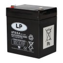 Landport LP12-5.4 T2 12V 5,4Ah AGM Bleiakku 6,3 mm Faston