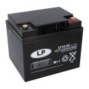 Landport Bleiakku 12V 45Ah AGM Batterie NSA LP12-50 T6
