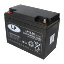 Landport Bleiakku 12V 50Ah AGM Batterie NSA LP12-55 T6