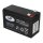 Landport LP12-7 T1 12V 7Ah AGM Bleiakku VdS 4,8 mm Faston
