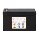 Landport LP12-7.2 T2 12V 7,2Ah AGM Bleiakku VdS 6,3 mm Faston