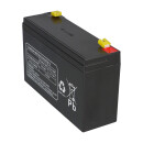 Multipower Lead-acid battery mp12-6 Pb 6v 12Ah Faston 4,8mm