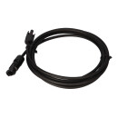 Verlängerungskabel 4mm² kompatibel mit MC4 Solarkabel - 3m schwarz 0% MwSt nach §12 Abs. 3 UstG
