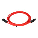 Verlängerungskabel 4mm² kompatibel mit MC4 Solarkabel - 3m rot 0% MwSt nach §12 Abs. 3 UstG