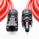 Verlängerungskabel 4mm² kompatibel mit MC4 Solarkabel - 3m rot 0% MwSt nach §12 Abs. 3 UstG