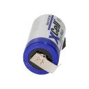 XCell CR123A Lithium Batterie 3V 1550 mAh mit U-Lötfahne – CR17345