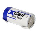 XCell CR123A Lithium Batterie 3V 1550 mAh mit U-Lötfahne – CR17345