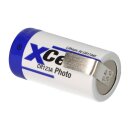 XCell CR123A Lithium Batterie 3V 1550 mAh mit Z-Lötfahne – CR17345