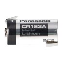 Panasonic Photo battery cr123a lithium 3v 1400mAH industrial
