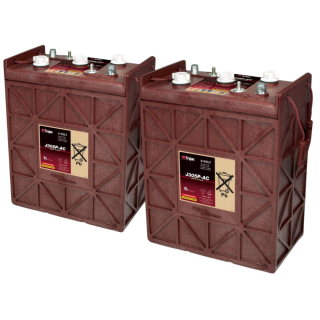 2x Traktionsbatterie Trojan J305P-AC 6V 330Ah Deep Cycle DT-Anschluss