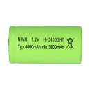 Mexcel battery c 1.2v 4000mAh NS4000cHT high temperature