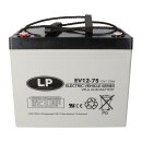 Landport AGM Bleiakku 12V 75Ah Zyklenfest VRLA-EV12-75