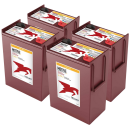4x Trojan J305-AES 6V 279Ah Deep Cycle AGM Traktionsbatterie