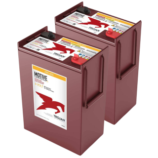 2x Trojan L16-AES 6V 355Ah Deep Cycle AGM Traktionsbatterie