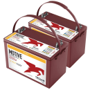 2x Trojan 27-AES 12V 89Ah Deep Cycle AGM Traktionsbatterie