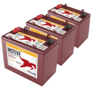 3x Trojan T-1275-AES Deep Cycle 12V 130Ah...