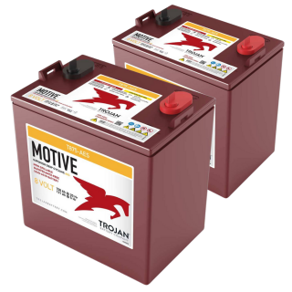 2x Trojan T-875 AES 8V 158Ah wartungsfreier AGM-Akku VRLA