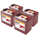 4x Trojan T-875 AES 8V 158Ah wartungsfreier AGM-Akku VRLA