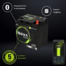 WATTSTUNDE NOVA Base Batterie 12,8V 20Ah 256Wh LiFePO4