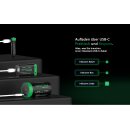 PATONA Premium Wiederaufladbare Zelle – 1,5 V 3000 mWh – inkl. Ladekabel
