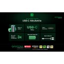 PATONA Premium Wiederaufladbare Zelle – 1,5 V 3000 mWh – inkl. Ladekabel