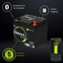 WATTSTUNDE NOVA Base Batterie 12,8V 60Ah 768Wh LiFePO4 mit 0% MwSt nach §12 Abs. 3 UstG