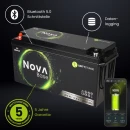 WATTSTUNDE NOVA Base Batterie 12,8V 200Ah 2560Wh LiFePO4 mit 0% MwSt nach §12 Abs. 3 UstG