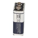10x Panasonic Powerline 6LR61 9V Block Batterie - passend für Rauchmelder, Messgeräte & Audio