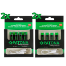 16x PATONA Premium USB-C AAA und AA Akkus Lithium (4x 4er Blister)