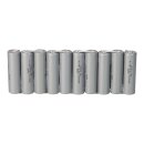 12V 2200mAh 10er Reihe Akkupack Mignon AA F1x10