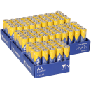 100x Mignon AA LR6 - Batterie Alkaline VARTA Industrial...