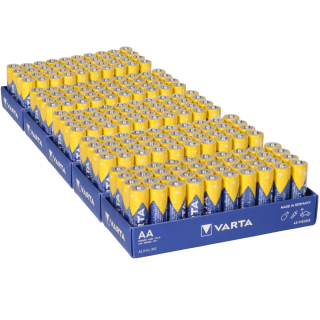 200x Mignon AA LR6 - Batterie Alkaline VARTA Industrial 4006 1,5V 2950 mAh