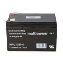 Multipower MPL1250H AGM Hochstrom-Longlife-Akku 12V 14Ah...