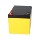 SUN Battery SB12-12V0 AGM Akku 12V 12Ah T1 / Faston 4,8 mm