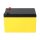 SUN Battery SB12-12V0 AGM Akku 12V 12Ah T1 / Faston 4,8 mm
