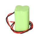 Notleuchten-Akku NiMH 4,8V 2000mAh 4xAA mit Kabel